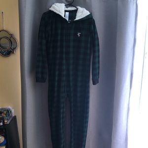 BRAND NEW flannel jumpsuit